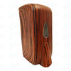 Orchids Soap/Sanitizer Dispenser 1000ml Brown ABS Body, wooden finish, Wall Mounted  OR/SD/08C