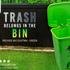 Orchids Bio Waste Dust Bin 15 Litres (Green)