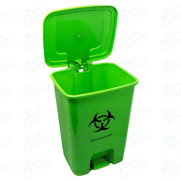 Orchids Bio Waste Dust Bin 15 Litres (Green)