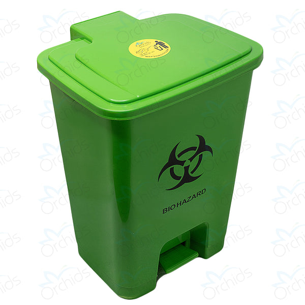 Orchids Bio Waste Dust Bin 15 Litres (Green)