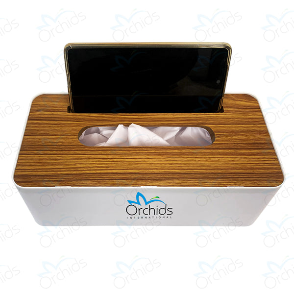 Orchids Facial Tissue Dispenser with Mobile Stand