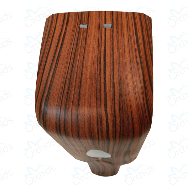 Orchids Soap/Sanitizer Dispenser 1000ml Brown ABS Body, wooden finish, Wall Mounted  OR/SD/08C