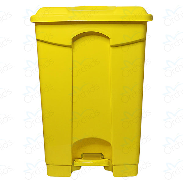 Orchids Bio Waste Dust Bin 60 Litres (Yellow)