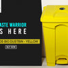 Orchids Bio Waste Dust Bin 60 Litres (Yellow)